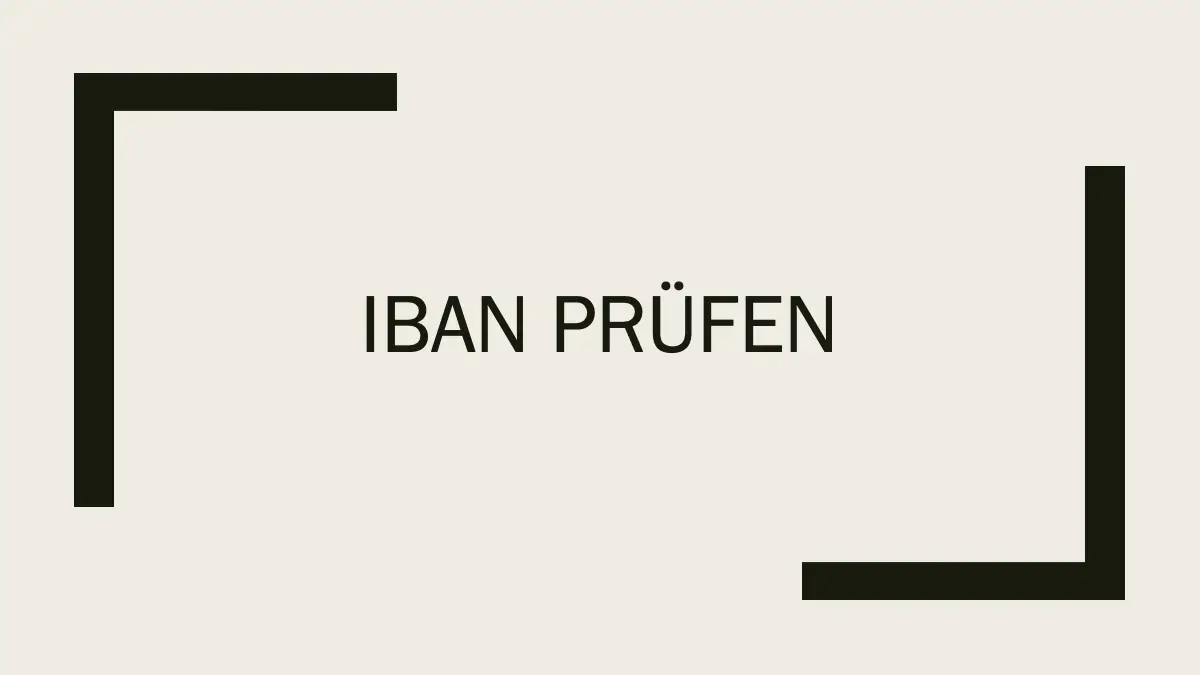 IBAN Archive - Rechnerli.ch